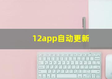 12app自动更新