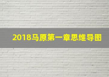 2018马原第一章思维导图