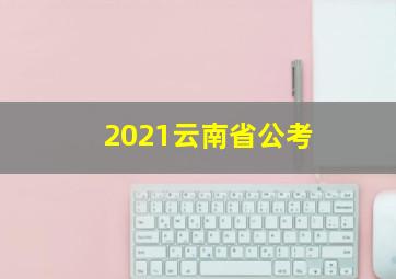 2021云南省公考