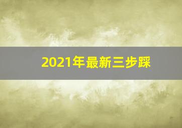 2021年最新三步踩