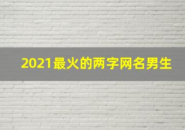 2021最火的两字网名男生