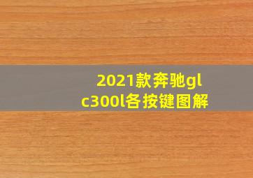 2021款奔驰glc300l各按键图解