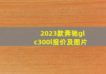 2023款奔驰glc300l报价及图片