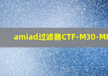 amiad过滤器CTF-M30-M8滤芯