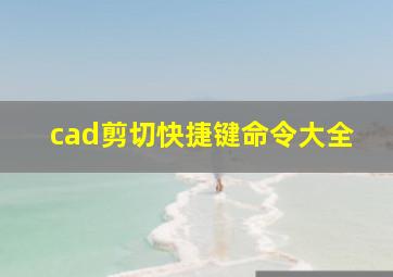 cad剪切快捷键命令大全