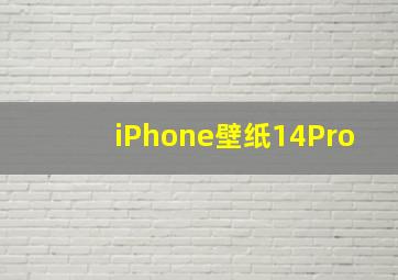 iPhone壁纸14Pro