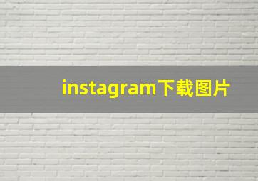 instagram下载图片