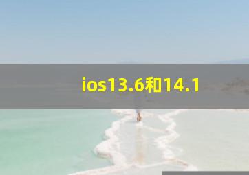 ios13.6和14.1