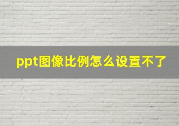 ppt图像比例怎么设置不了