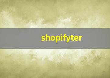 shopifyter