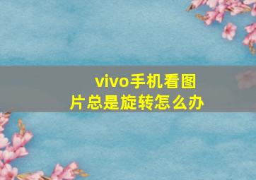 vivo手机看图片总是旋转怎么办