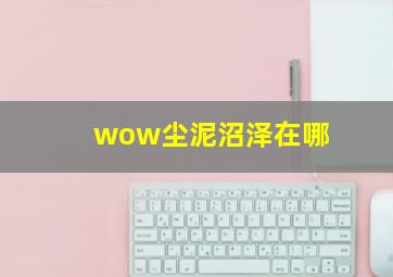 wow尘泥沼泽在哪