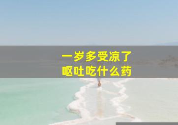 一岁多受凉了呕吐吃什么药