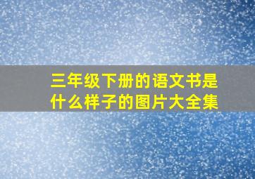 三年级下册的语文书是什么样子的图片大全集