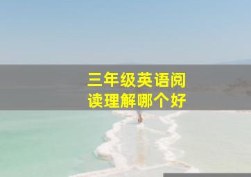 三年级英语阅读理解哪个好