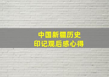 中国新疆历史印记观后感心得