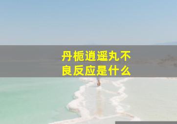 丹栀逍遥丸不良反应是什么