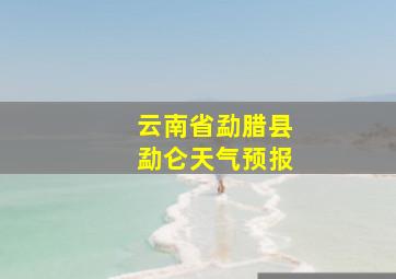 云南省勐腊县勐仑天气预报