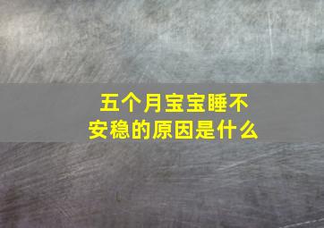 五个月宝宝睡不安稳的原因是什么