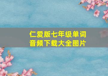 仁爱版七年级单词音频下载大全图片