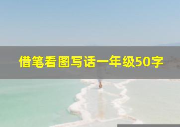 借笔看图写话一年级50字