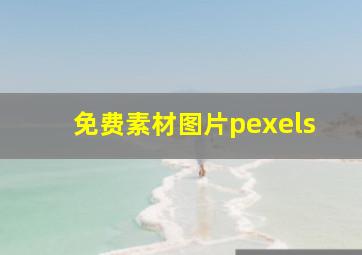 免费素材图片pexels