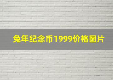 兔年纪念币1999价格图片