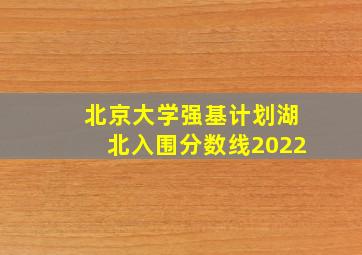 北京大学强基计划湖北入围分数线2022