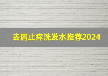 去屑止痒洗发水推荐2024