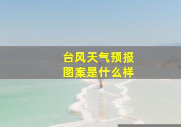 台风天气预报图案是什么样