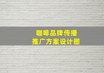 咖啡品牌传播推广方案设计图