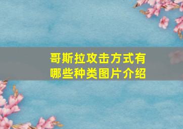 哥斯拉攻击方式有哪些种类图片介绍