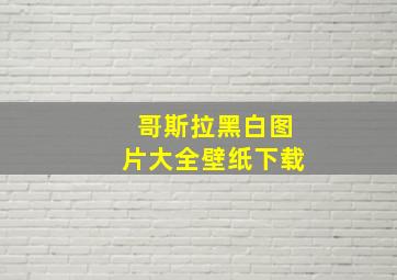 哥斯拉黑白图片大全壁纸下载