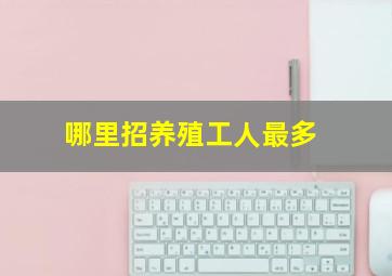 哪里招养殖工人最多