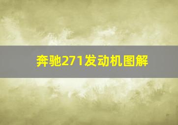 奔驰271发动机图解