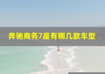 奔驰商务7座有哪几款车型