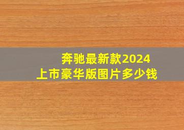 奔驰最新款2024上市豪华版图片多少钱