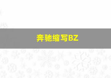 奔驰缩写BZ