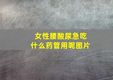 女性腰酸尿急吃什么药管用呢图片