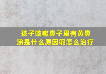 孩子咳嗽鼻子里有黄鼻涕是什么原因呢怎么治疗