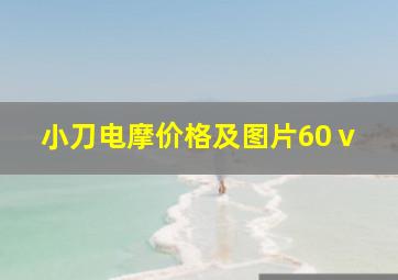 小刀电摩价格及图片60ⅴ