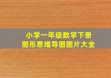 小学一年级数学下册图形思维导图图片大全