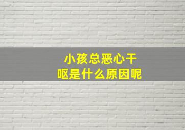 小孩总恶心干呕是什么原因呢