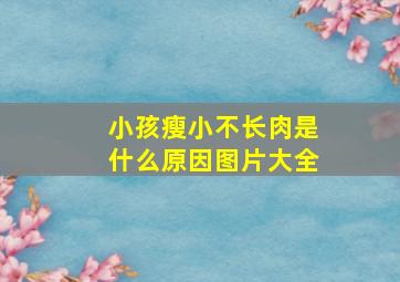 小孩瘦小不长肉是什么原因图片大全