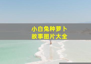 小白兔种萝卜故事图片大全