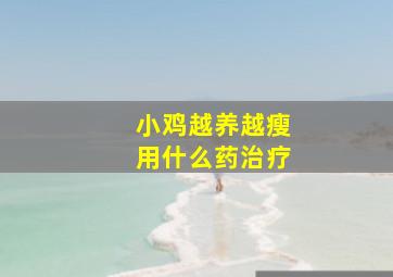 小鸡越养越瘦用什么药治疗