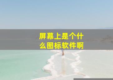 屏幕上是个什么图标软件啊