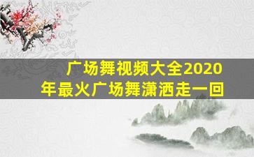 广场舞视频大全2020年最火广场舞潇洒走一回