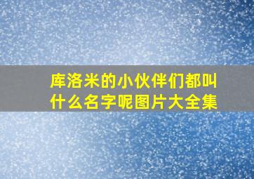 库洛米的小伙伴们都叫什么名字呢图片大全集