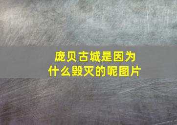 庞贝古城是因为什么毁灭的呢图片